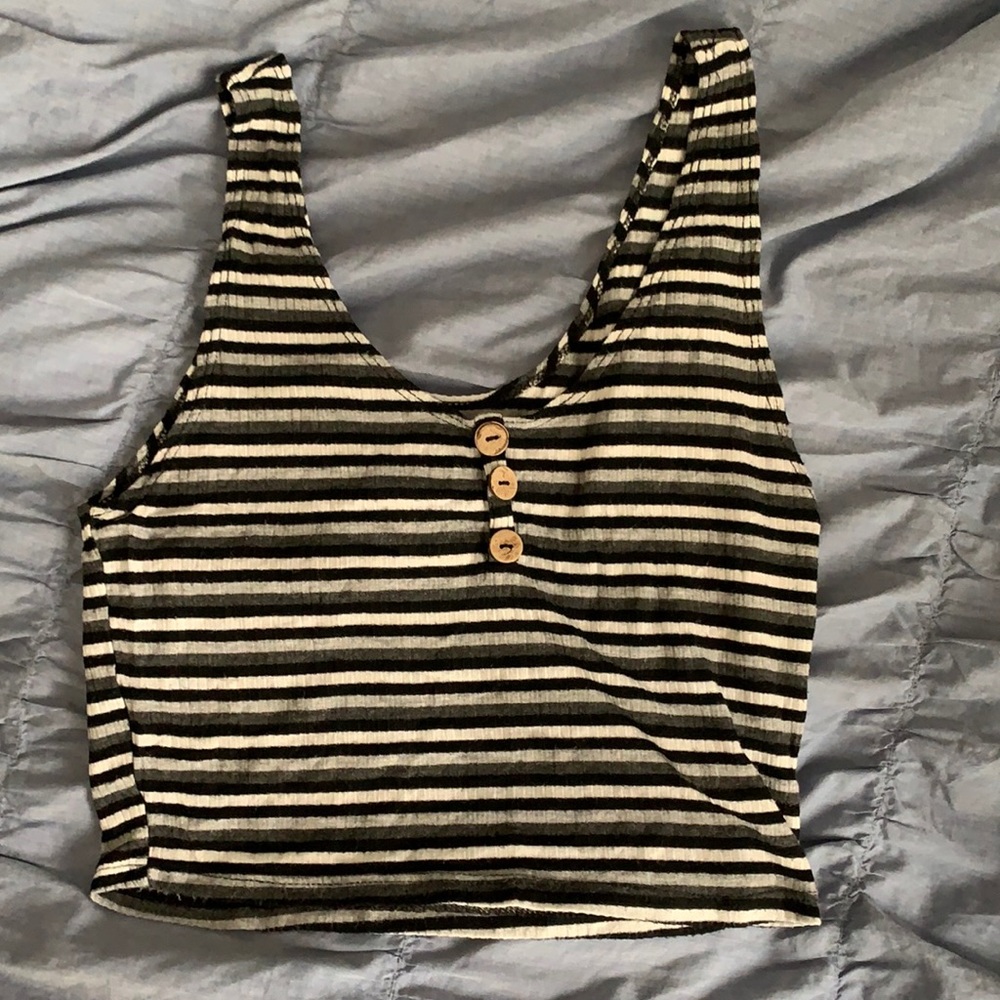stripped tank top